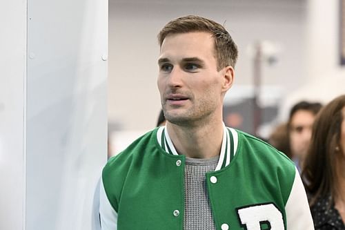 Kirk Cousins at Super Bowl LVIII - Previews