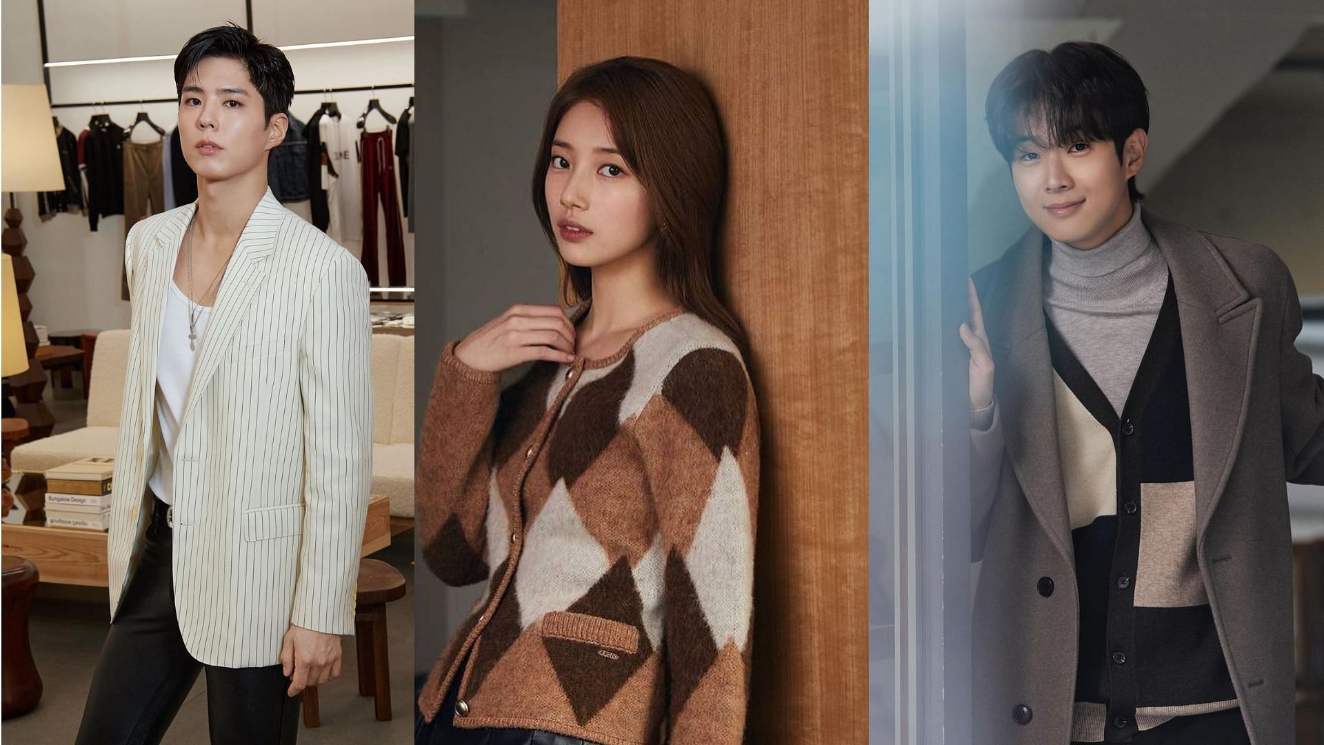 Choi Woo-shik, Park Bo-gum, Bae Suzy and more to play roles in the drama, Wonerland (Image via Instagram/dntlrdl, bogummy, skuukzky)