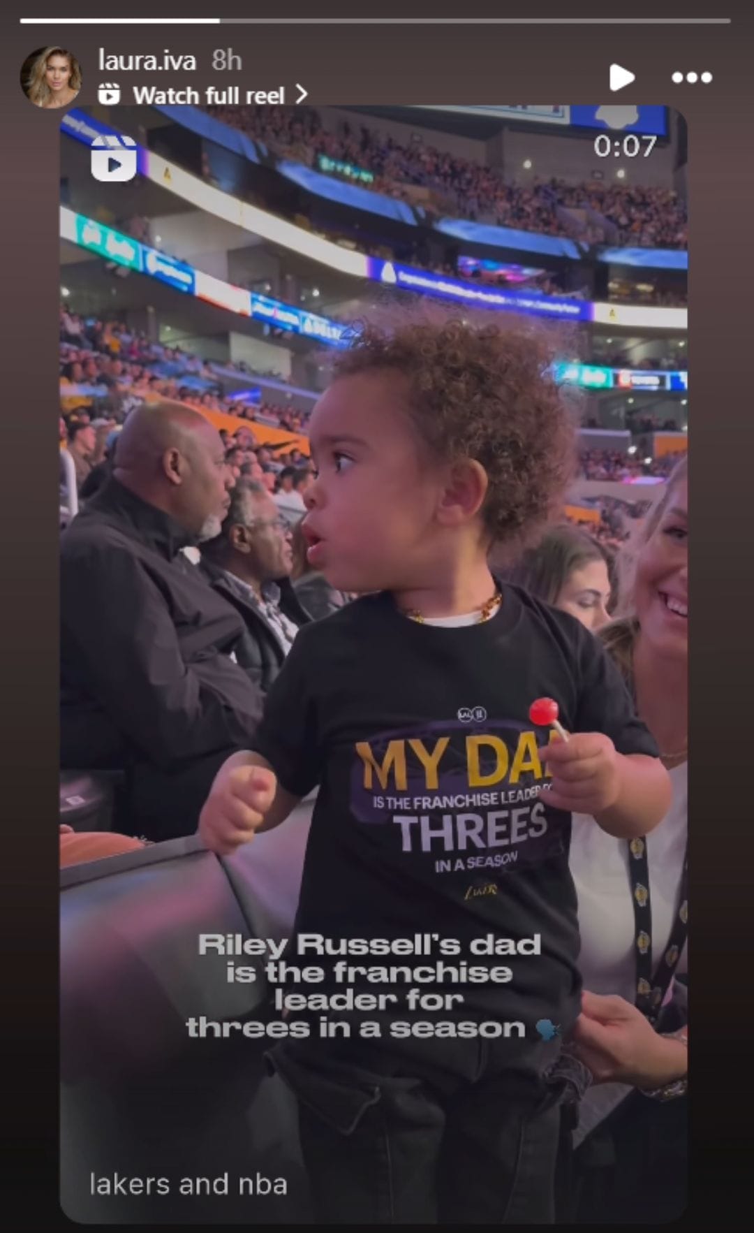 D'Angelo Russell’s girlfriend Laura Ivaniukas shares son Riley’s ...