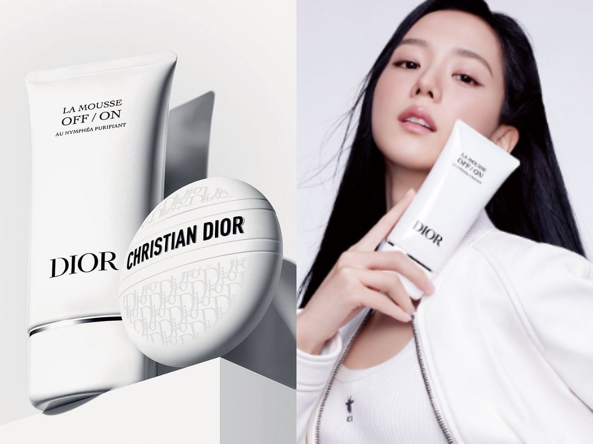 Fans swoon over BLACKPINK Jisoo&rsquo;s look for the Dior La Mousse Foaming Cleanser campaign (Image via Instagram/@diorbeauty)