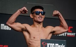 "Basically couldn’t see anything after the cut" - Song Yadong releases statement after UFC Vegas 60 loss to Cory Sandhagen