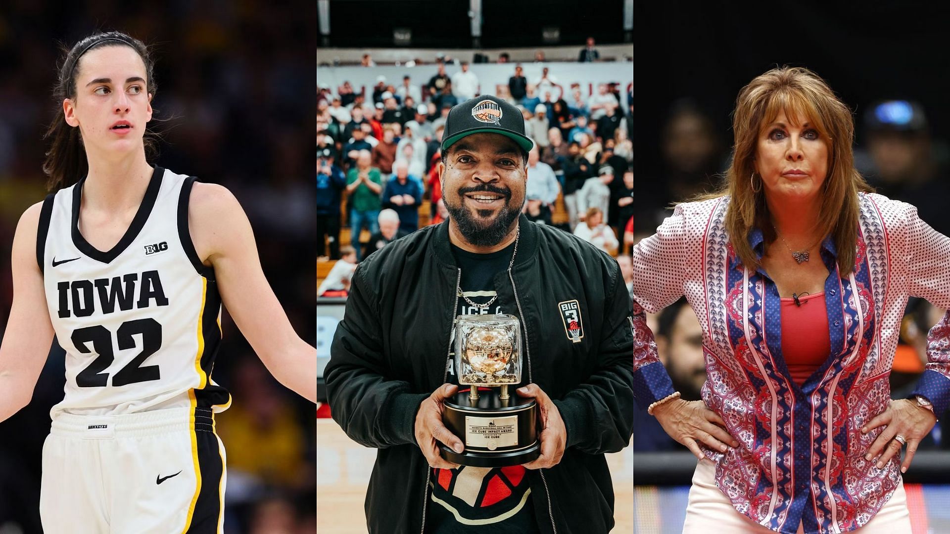 Caitlin Clark, Ice Cube, and Nancy Lieberman