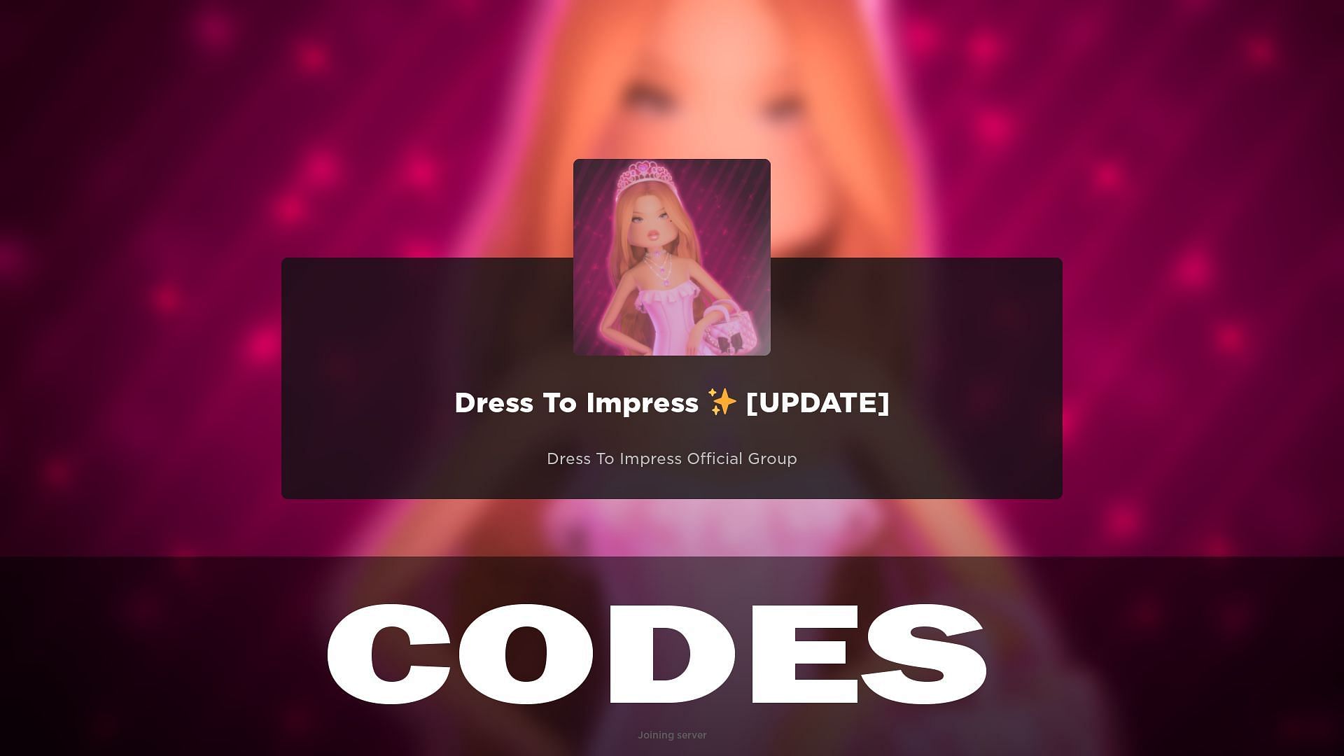 Dress To Impress codes
