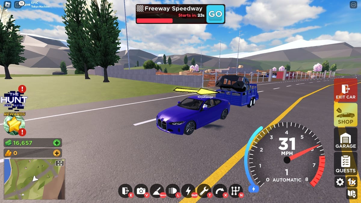 Drive World- Roblox The Hunt: First Edition