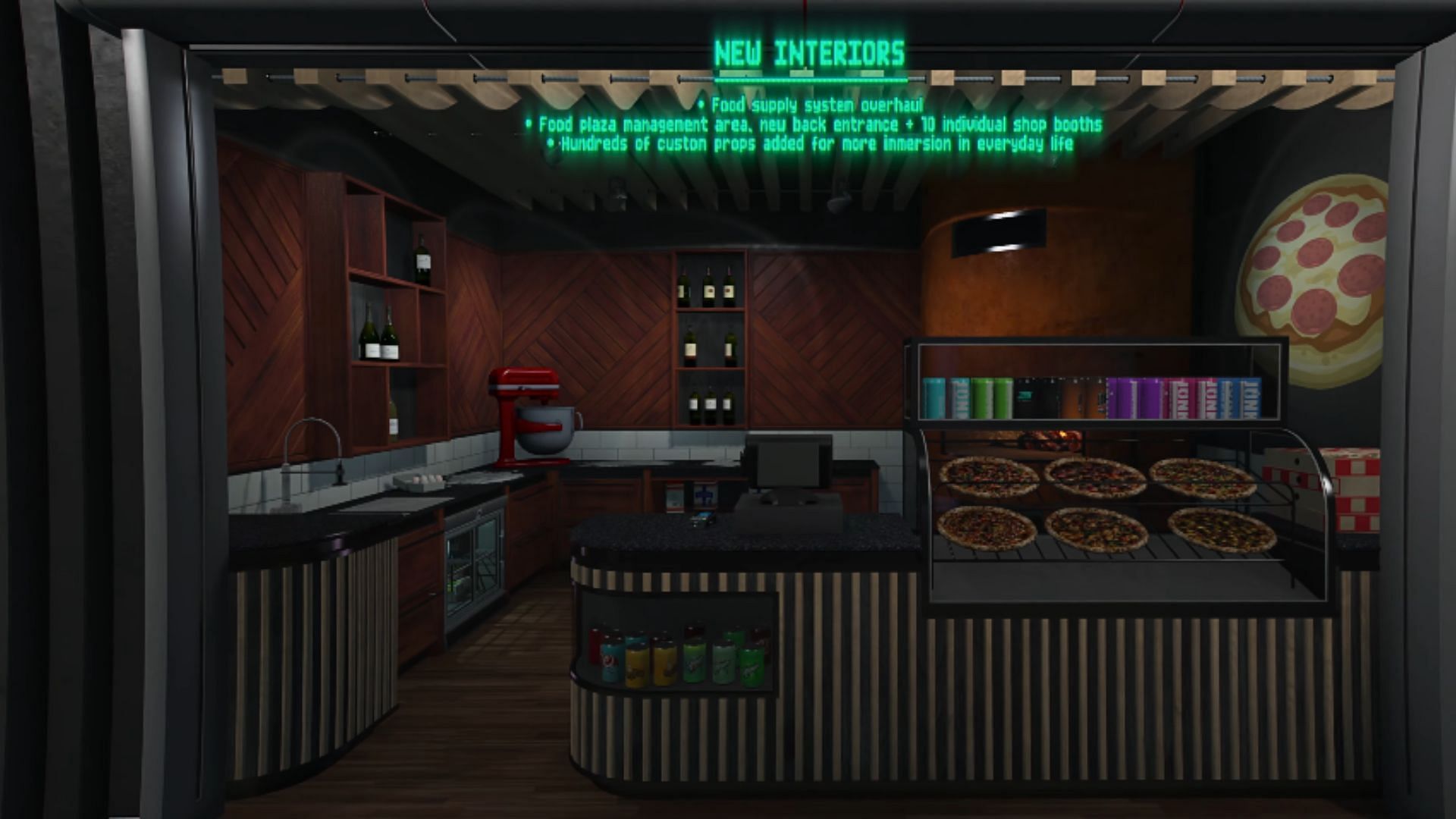 A glimpse of the new interiors (Image via YouTube/nopixel)