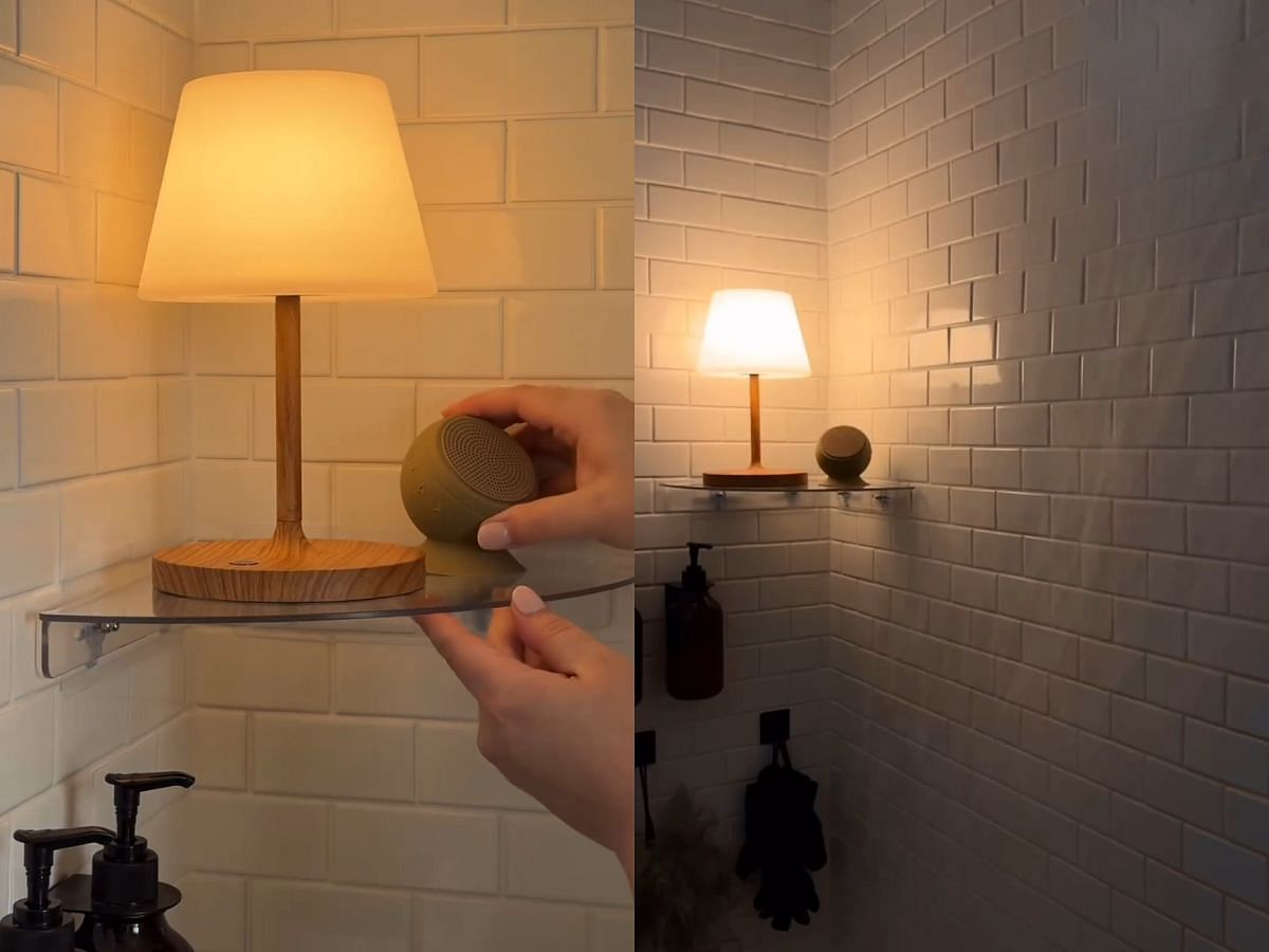 What is the viral Shower Lamp trend?