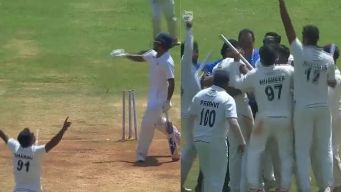 [Watch] Magical scenes as Dhawal Kulkarni seals Mumbai's 42nd Ranji Trophy title to sign off from First-Class cricket