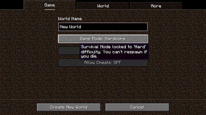 Top 10 things to do in Minecraft Hardcore