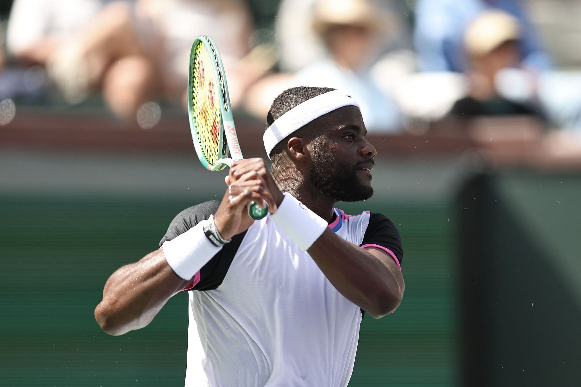 Tiafoe at the BNP Paribas Open 2024 - Day 8