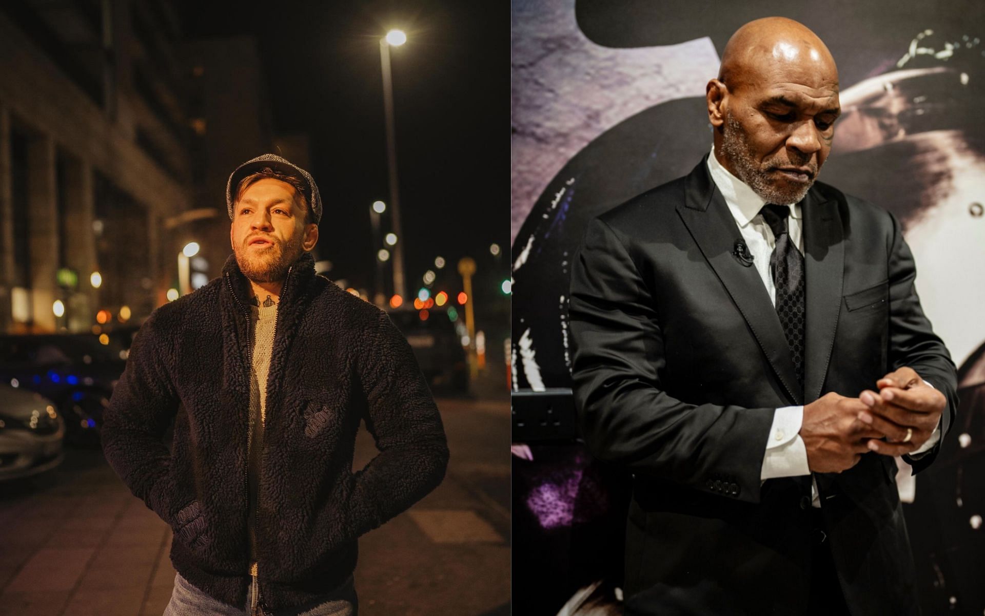 Conor McGregor, Mike Tyson (Image Courtesy - @TheNotoriousMMA, @MikeTyson on X/Twitter)