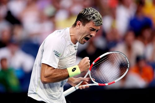 Sebastian Ofner at the 2024 Australian Open - Getty Images