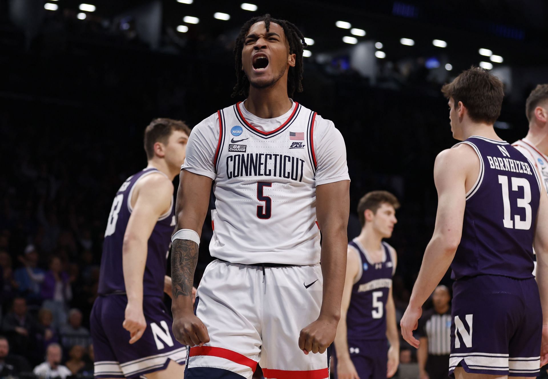 NCAA Men's Basketball Tournament - Second Round - Northwestern v UConn