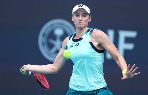 Elena Rybakina at the 2024 Miami Open