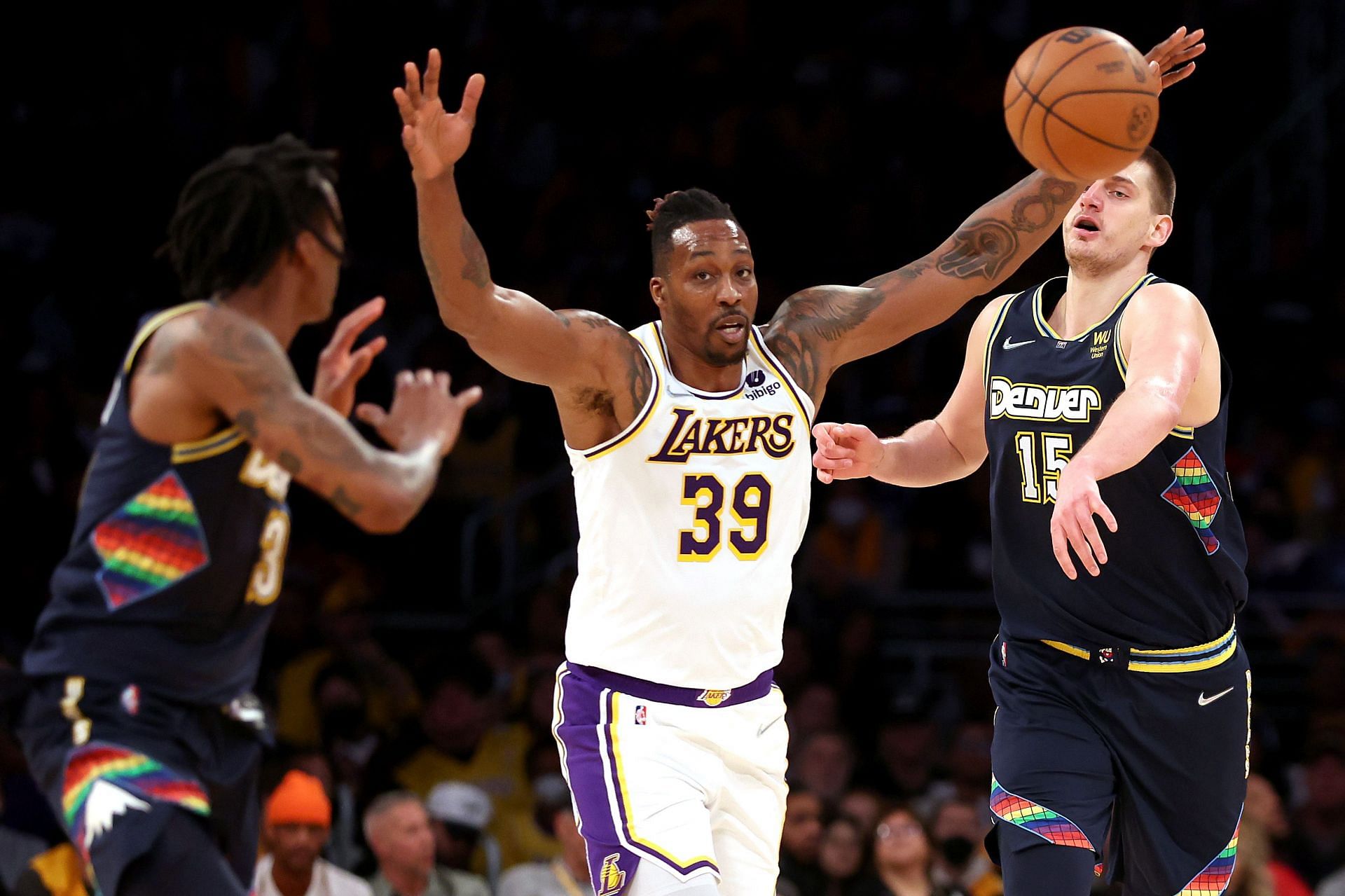 Denver Nuggets v Los Angeles Lakers