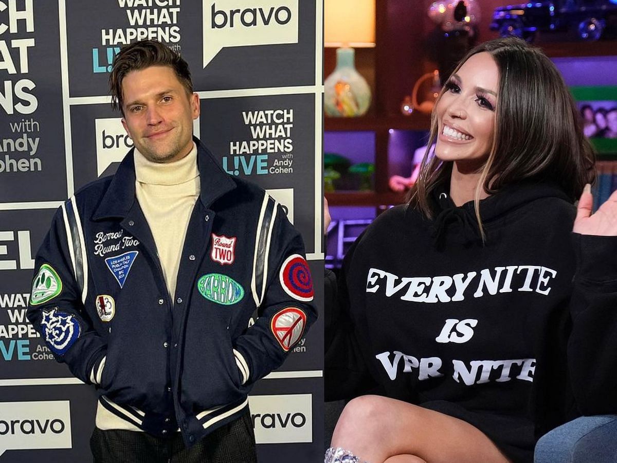 Tom Schwartz and Scheana Shay from Vanderpump Rules (Image via Instagram/@scheana Instagram/@twschwa)