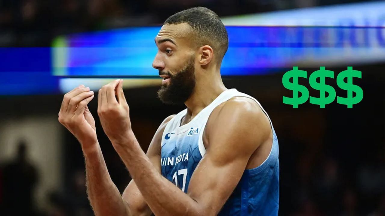 Did Scott Foster show the money sign to Timberwolves assistant coach? Closer look at Rudy Gobert&rsquo;s heated reaction 