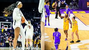 WATCH: $1.1 million NIL-valued Flau'Jae Johnson has hilarious reaction to Angel Reese's bold take on tackling MTSU's front court
