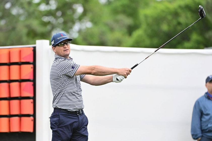 Zach Johnson during the 2024 Valspar Championship, Round Two