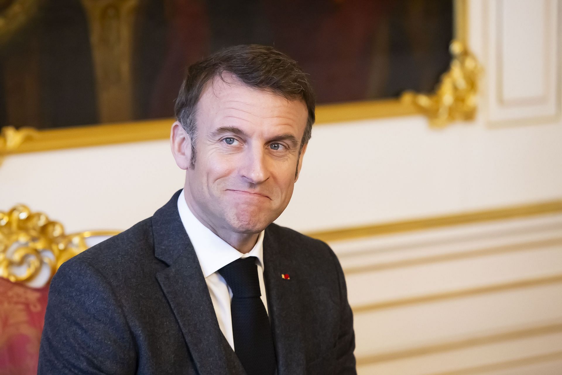 President Macron Meets With Czech Republic Leaders Over Arms To Ukraine