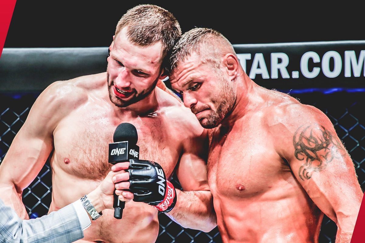 Reinier de Ridder and Anatoly Malykhin | Photo credits: ONE Championship