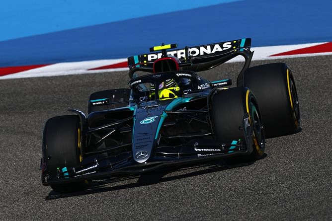 "It feels much more like a race car": Lewis Hamilton shares positive verdict for Mercedes ahead of the 2024 F1 Bahrain GP qualifying