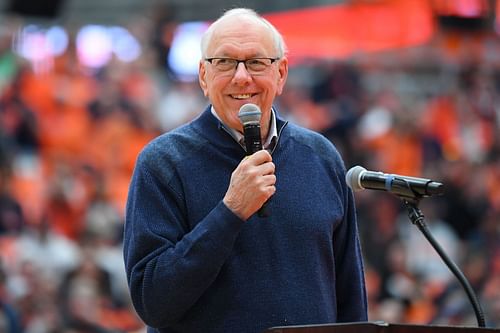 Syracuse coach Jim Boeheim and the Orangemen rallied for an Elite Eight upset of Virginia in 2016.