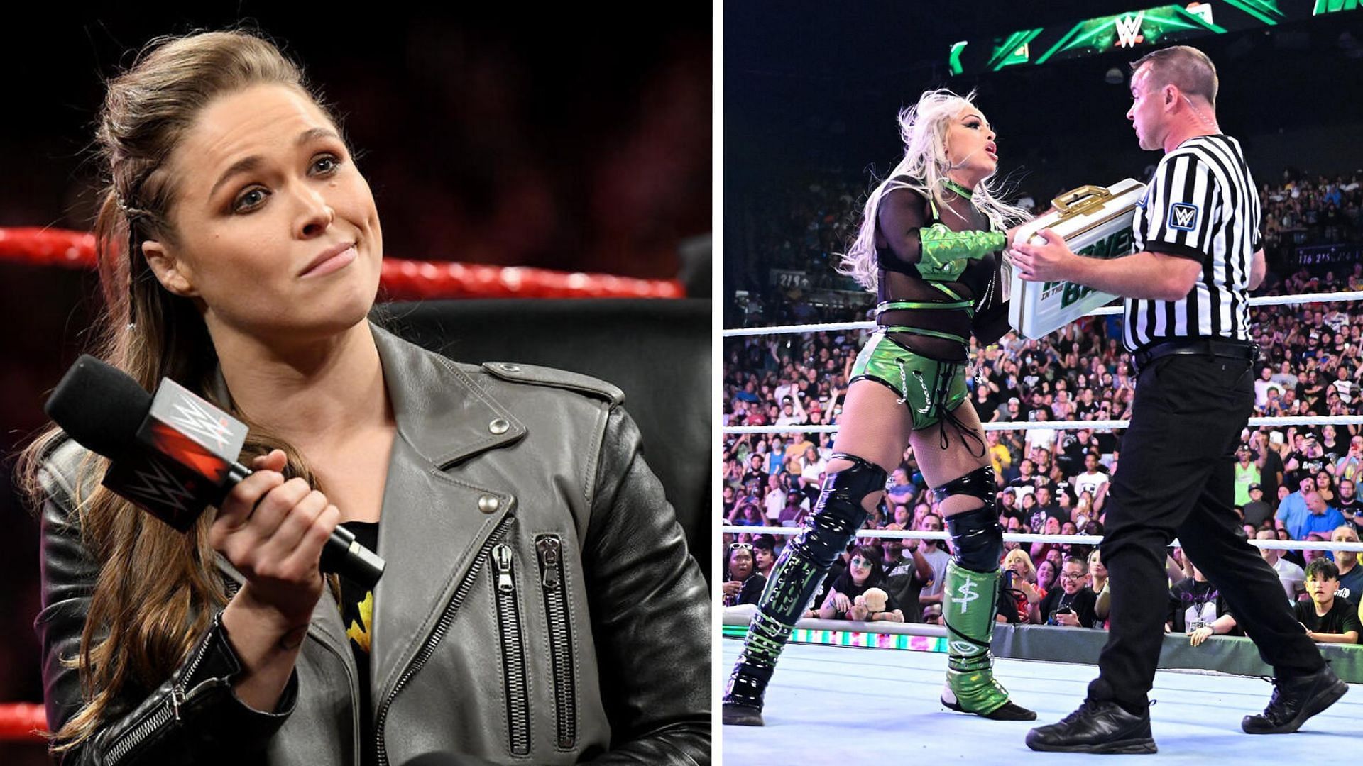 Ronda Rousey left WWE in October 2023