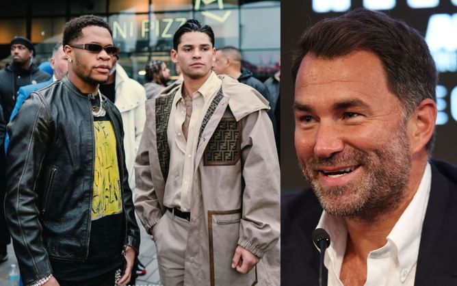 "Maybe things aren't as bad as they appear" - Eddie Hearn shares one reason why Ryan Garcia's upcoming fight with Devin Haney may go ahead
