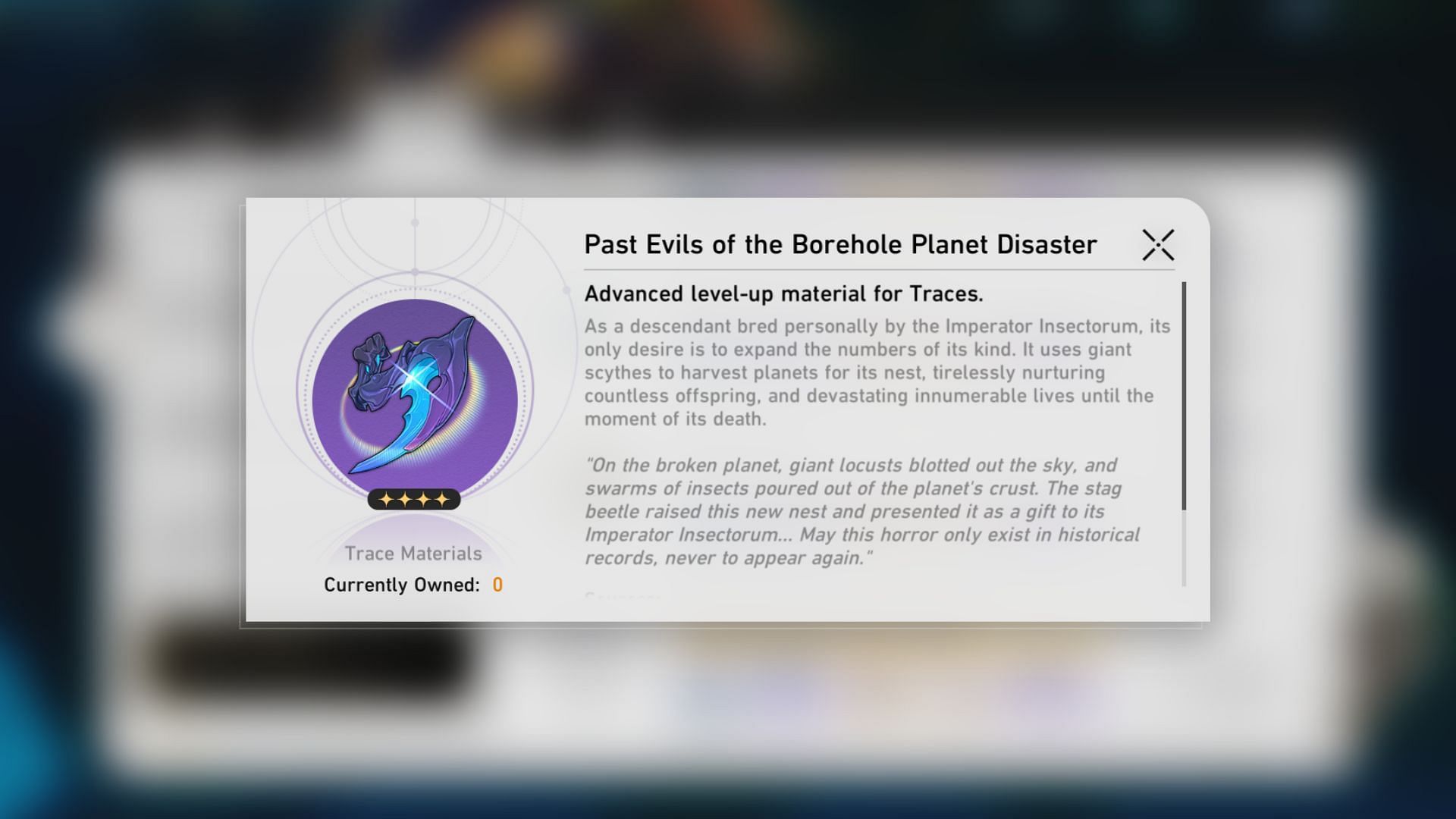 Past Evils of the Borehole Planet Disaster (Image via HoYoverse)