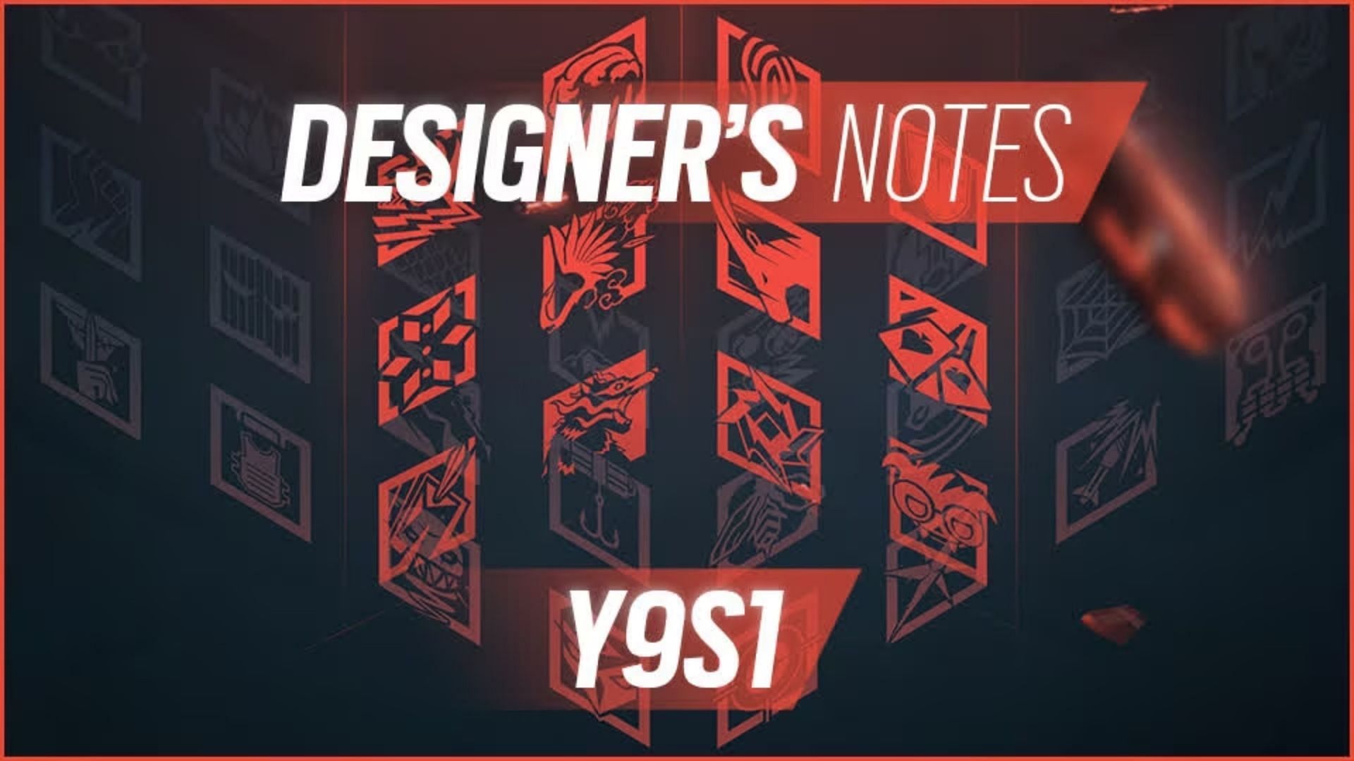 Rainbow Six Siege Y9S1 patch notes