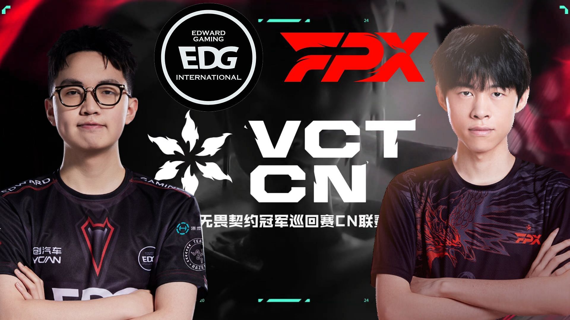 EDward Gaming vs FunPlus Phoenix at VCT China Kickoff (Image via Riot Games, EDward Gaming and FunPlus Phoenix)