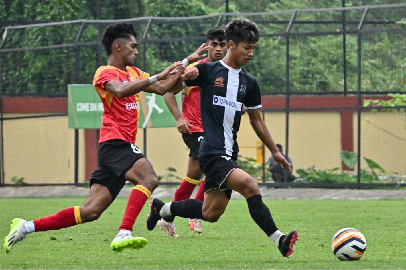 Mohammedan SC player in action