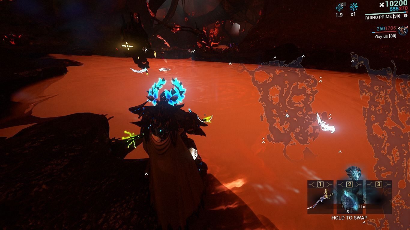 The hotspot is right in the middle of this huge cave system (Image via Digital Extremes)