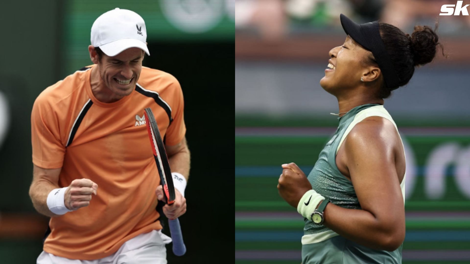 Andy Murray and Naomi Osaka will headline action on Day 2 of the 2024 Miami Open 