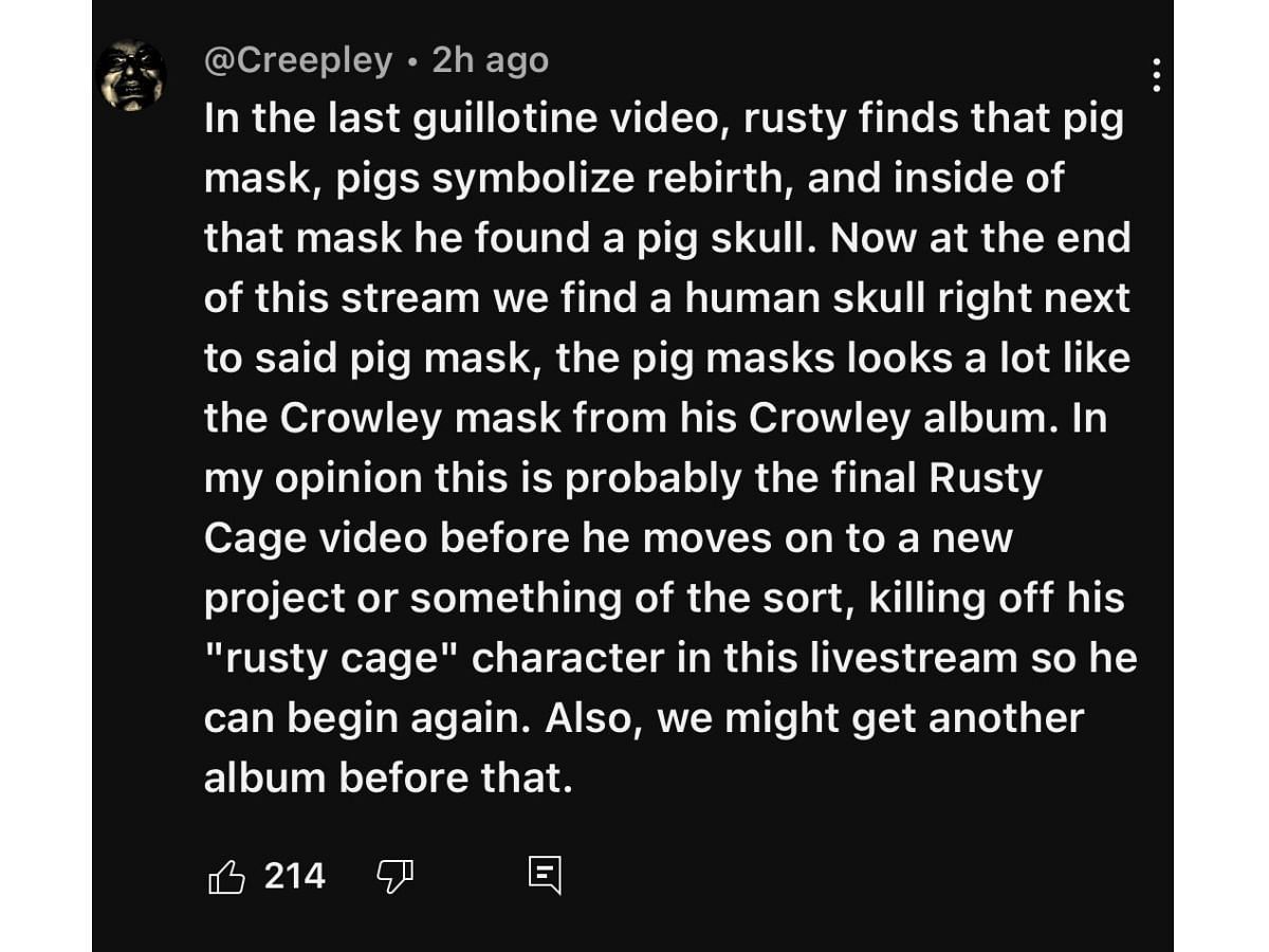 Fan expresses their theory after the viral clip of the YouTuber (Image via X)