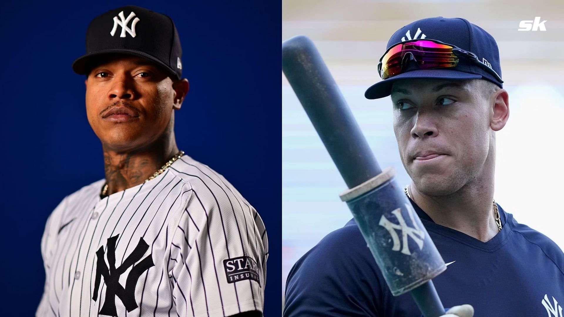 New York Yankees Marcus Stroman &amp; Aaron Judge