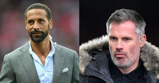 Manchester United legend Rio Ferdinand aims dig at Jamie Carragher after Gerard Pique's comments