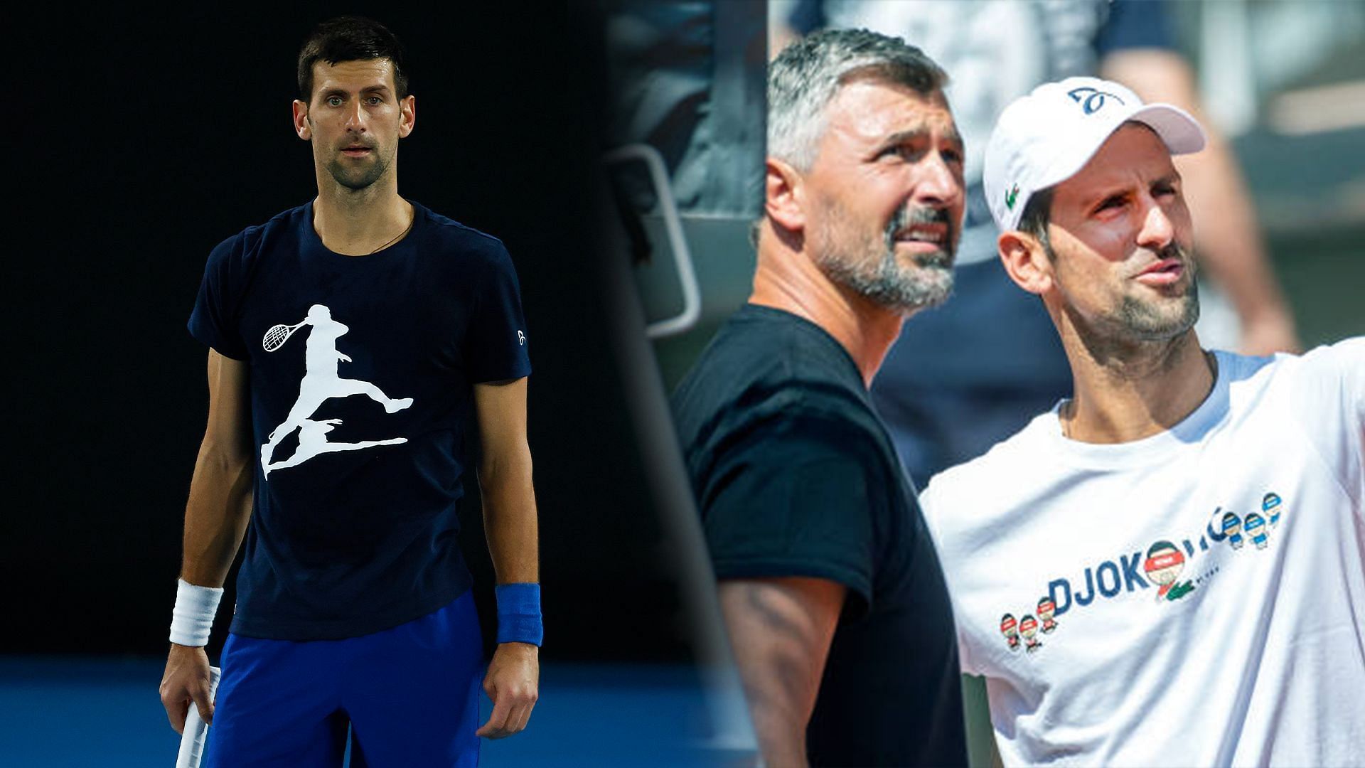 Novak Djokovic spilts with coach Goran Ivanisevic