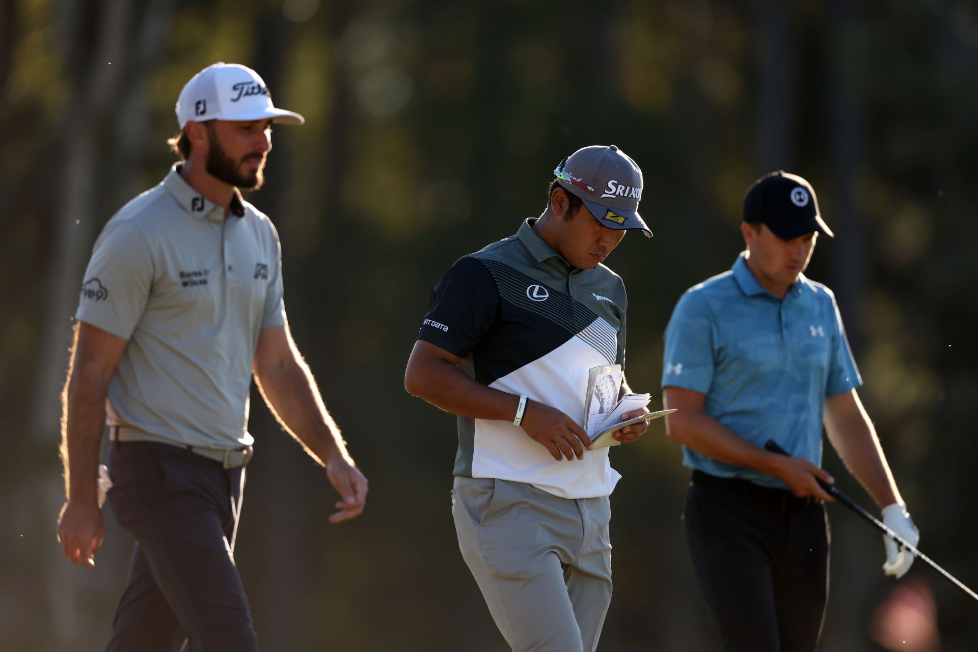 Hideki Matsuyama and Max Homa (Image via Gregory Shamus/Getty Images)