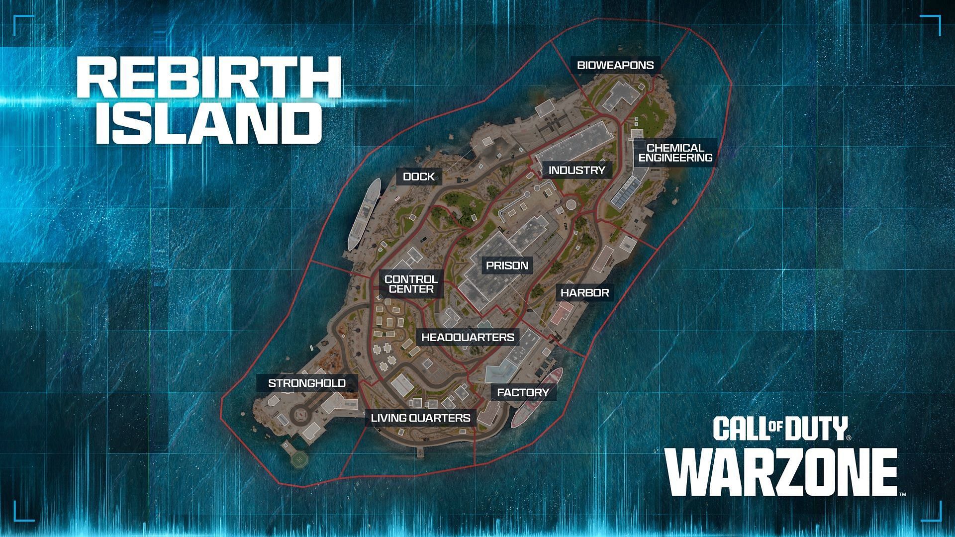 Warzone Rebirth Island in Season 3 (Image via Activision)