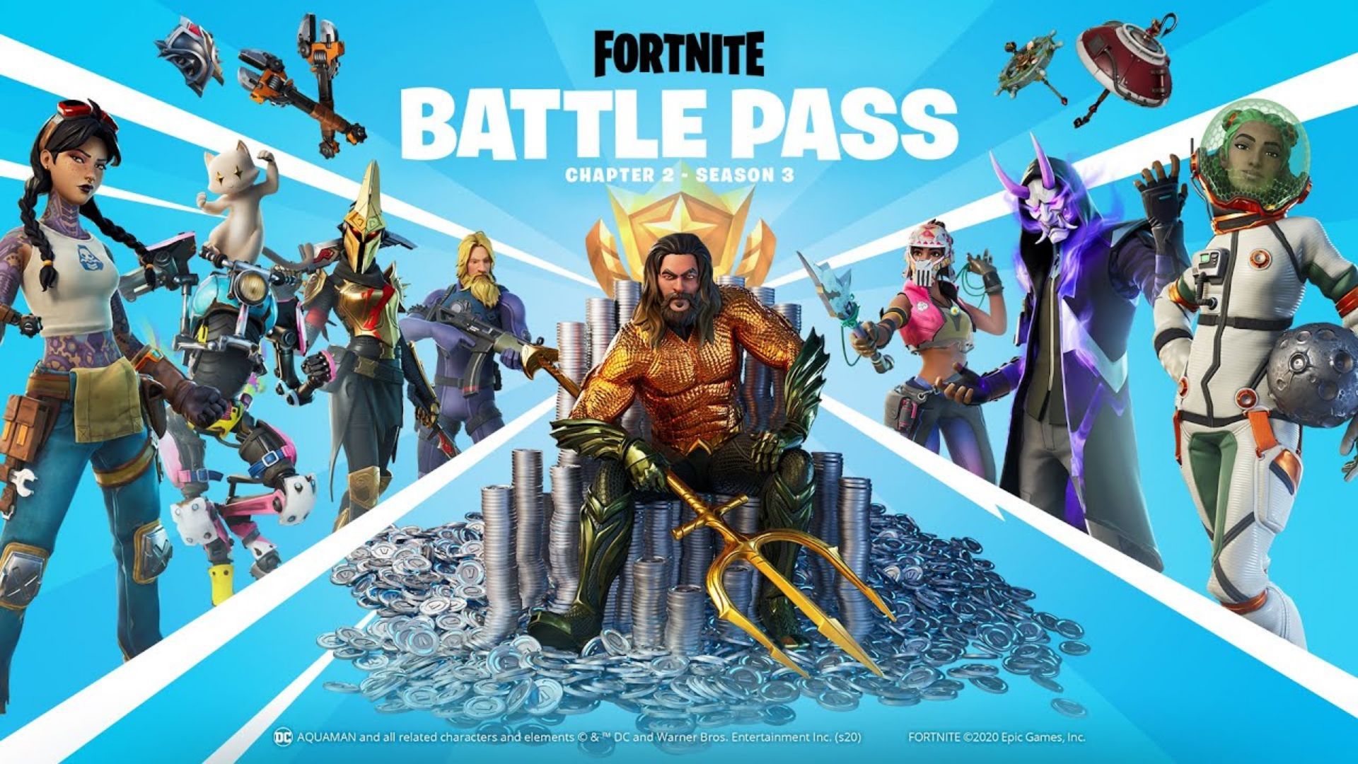 Chapter 2 Season 3 Battle Pass (Image via Epic Games)