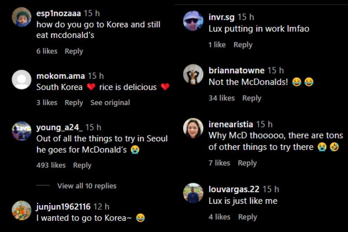 Gavin Lux gets attention for his choice of fast food in South Korea