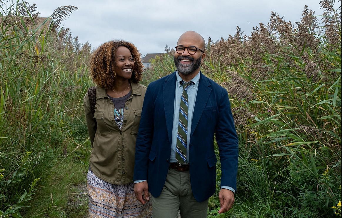 Jeffery Wright and  Erika Alexander in a still from American Fiction (Image via IMDb)