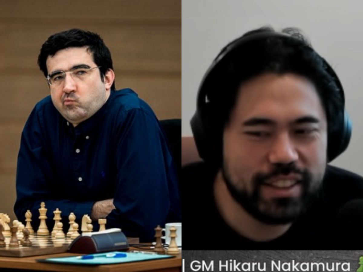 Vladimir Kramnik calls out GMHikaru over latest remarks (Image via Chessdom and Kick/GMHikaru)