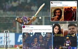 "Russell is finally taking revenge of Lagaan’s defeat from Bhuvan’s team"- Top 10 funny memes as KKR reach 208/7 in IPL 2024 clash vs SRH