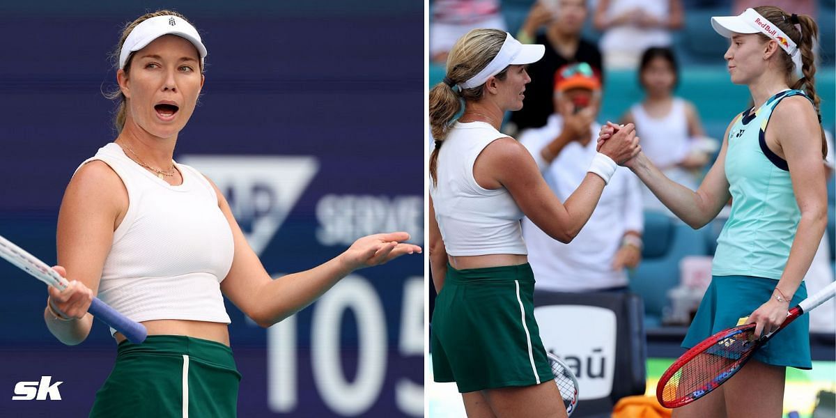 Danielle Collins urged her team to cheer louder during her Miami Open final win over Elena Rybakina