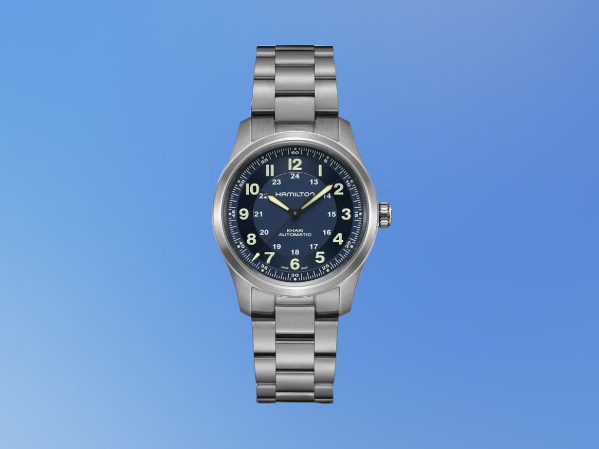 The Khaki Field Titanium Auto (Image via Hamilton)