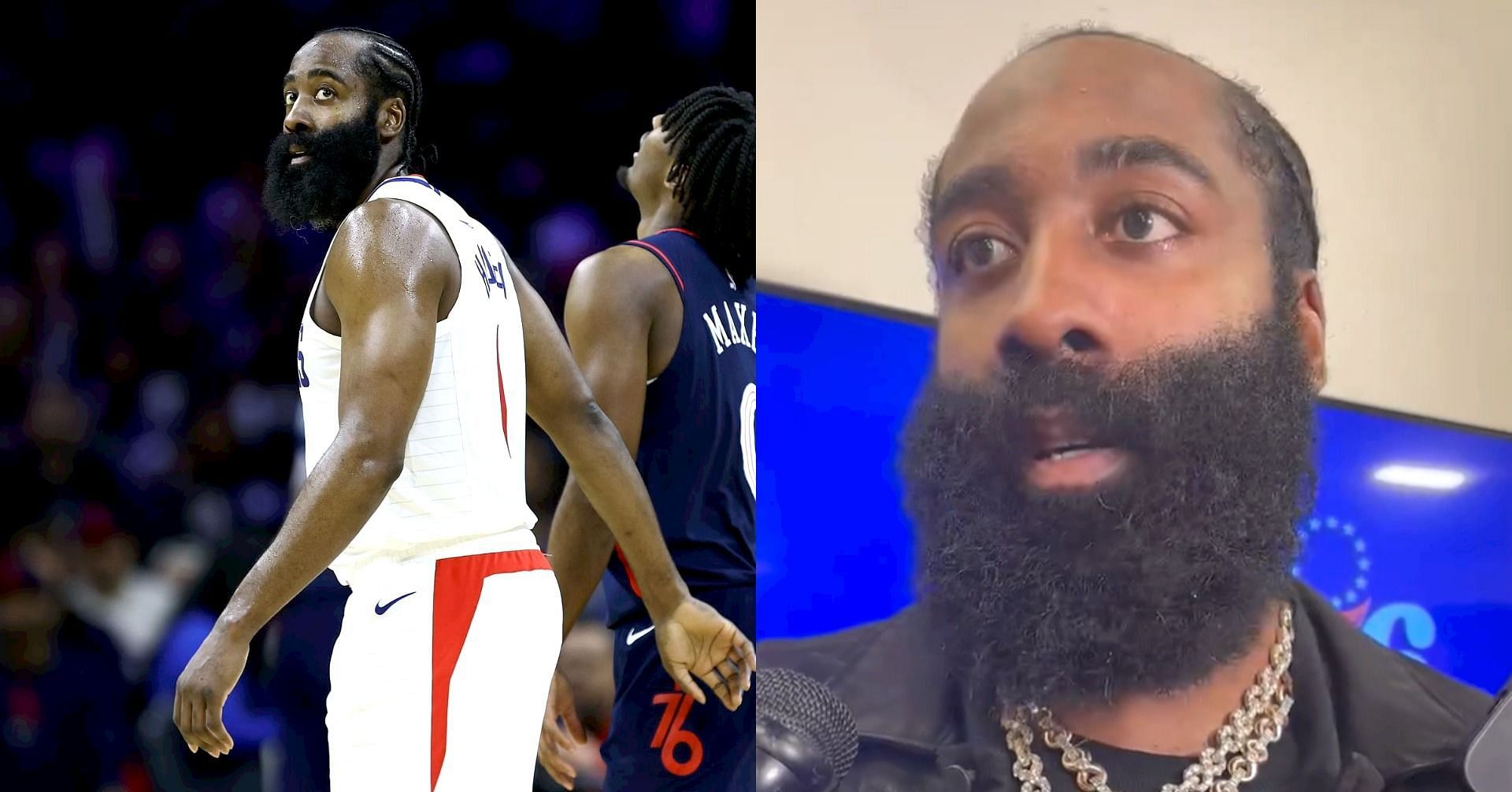 James Harden claps back at 76ers crowd&rsquo;s gimmicks during his return