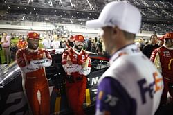 Bubba Wallace "tries to use" Denny Hamlin's part-ownership of 23XI Racing against him on track, says Tyler Reddick