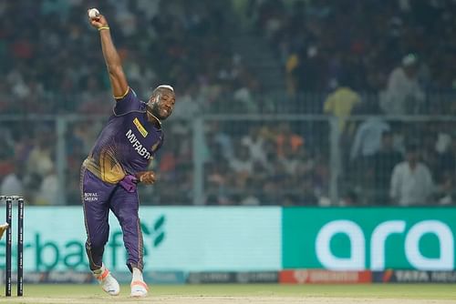 Andre Russell of KKR. Courtesy: IPL